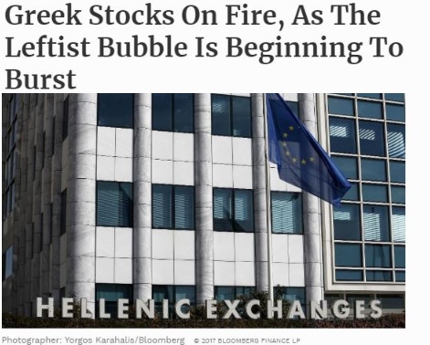 Forbes: Το ελληνικό χρηματιστήριο φλέγεται καθώς σκάει η Αριστερή φούσκα - Φωτογραφία 1