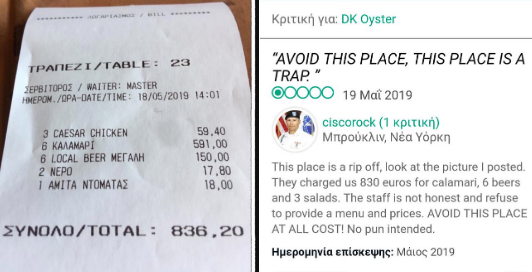 Ιλλιγγιώδες πρόστιμο 420.000 ευρώ στο «αμαρτωλό» εστιατόριο της Μυκόνου - Φωτογραφία 1