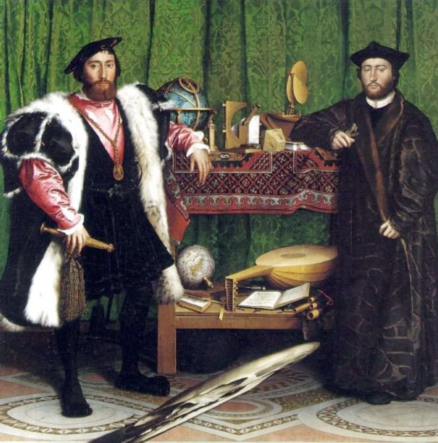 Η απίστευτη οπτική ψευδαίσθηση σε πίνακα ζωγραφικής του 1533 - Φωτογραφία 1