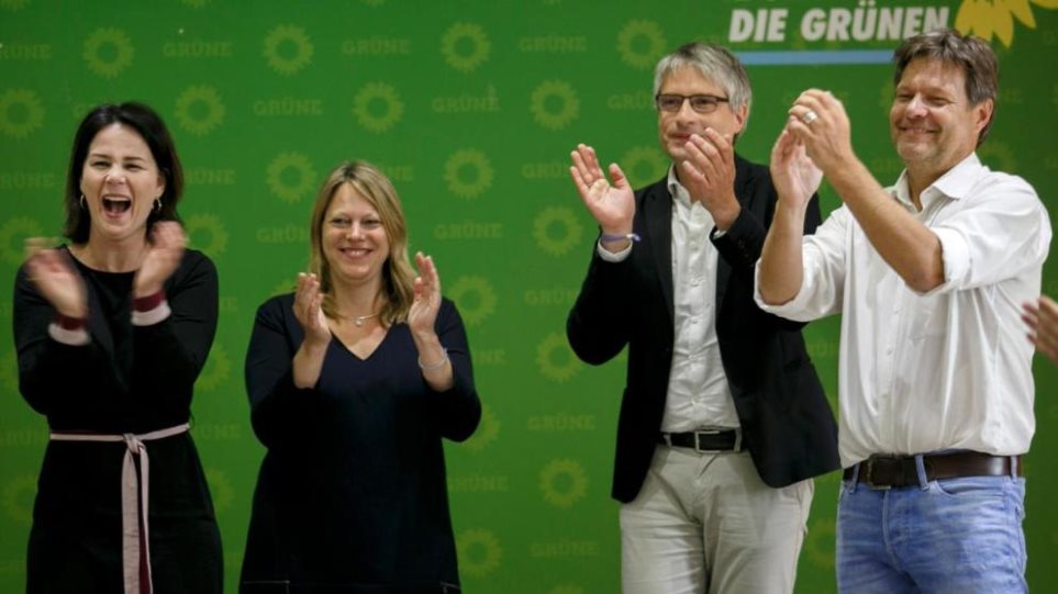 Εκτοξεύονται οι Πράσινοι μετά τις ευρωεκλογές - Πνέει τα λοίσθια ο κυβερνητικός συνασπισμός - Φωτογραφία 1