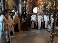 12107 - Η Απόδοση της εορτής του Πάσχα στην Ιερά Μονή του Οσίου Ξενοφώντος Αγίου Όρους - Φωτογραφία 1