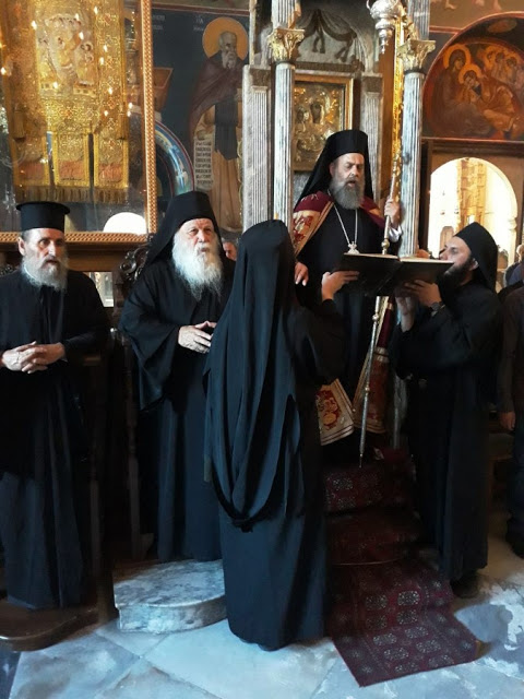 12107 - Η Απόδοση της εορτής του Πάσχα στην Ιερά Μονή του Οσίου Ξενοφώντος Αγίου Όρους - Φωτογραφία 10