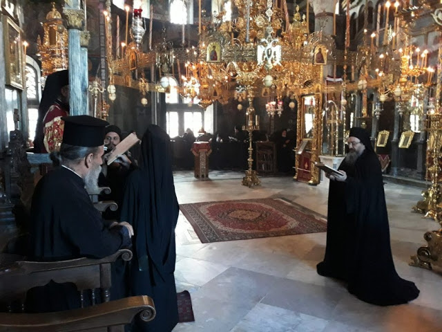 12107 - Η Απόδοση της εορτής του Πάσχα στην Ιερά Μονή του Οσίου Ξενοφώντος Αγίου Όρους - Φωτογραφία 11