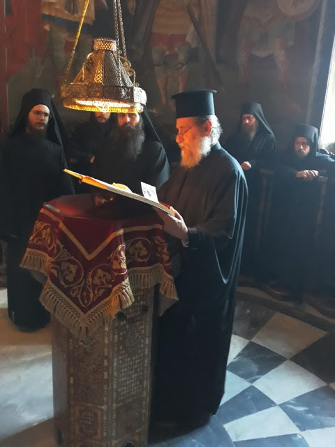 12107 - Η Απόδοση της εορτής του Πάσχα στην Ιερά Μονή του Οσίου Ξενοφώντος Αγίου Όρους - Φωτογραφία 13