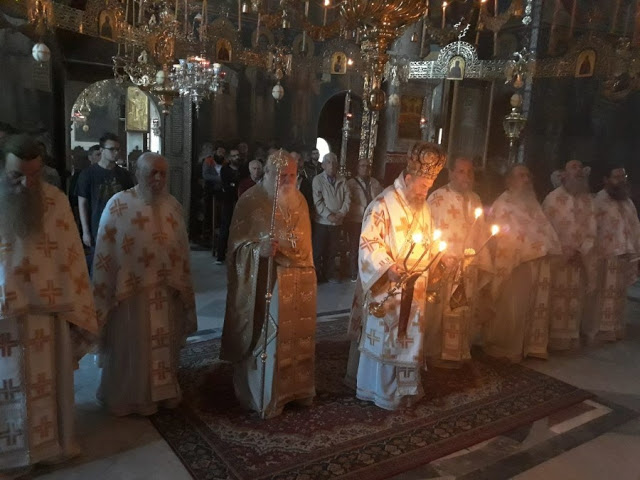 12107 - Η Απόδοση της εορτής του Πάσχα στην Ιερά Μονή του Οσίου Ξενοφώντος Αγίου Όρους - Φωτογραφία 23