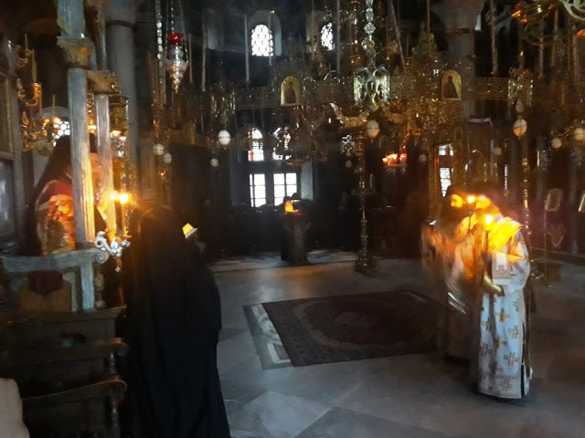12107 - Η Απόδοση της εορτής του Πάσχα στην Ιερά Μονή του Οσίου Ξενοφώντος Αγίου Όρους - Φωτογραφία 9