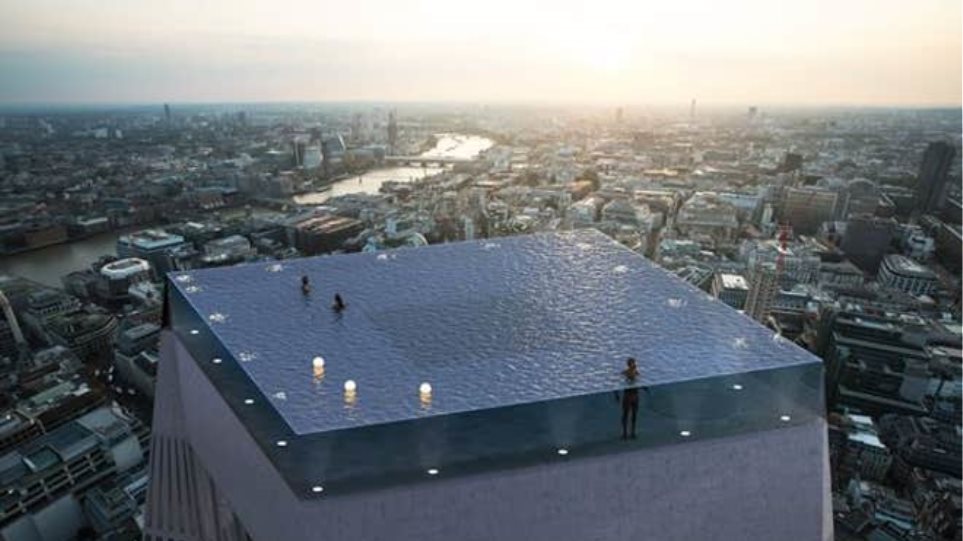 Η πρώτη πισίνα infinity 360° σε ουρανοξύστη θα κατασκευαστεί στο Λονδίνο - Φωτογραφία 1