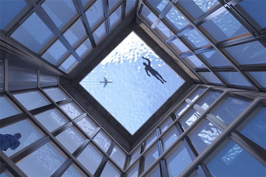 Η πρώτη πισίνα infinity 360° σε ουρανοξύστη θα κατασκευαστεί στο Λονδίνο - Φωτογραφία 3