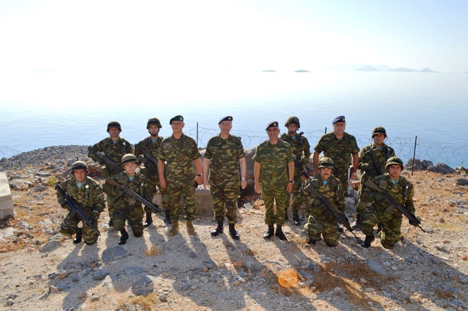 Επίσκεψη Αρχηγού ΓΕΣ στις νήσους Κάλυμνο, Πάτμο, Λέρο, Καλόλιμνο και Φαρμακονήσι - Φωτογραφία 9