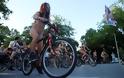 Θεσσαλονίκη: Γυμνή ποδηλατοδρομία για την προστασία του περιβάλλοντος - Φωτογραφία 5