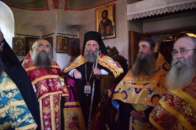 12122 - Φωτογραφίες από τον εορτασμό της Αναλήψεως του Κυρίου στην πανηγυρίζουσα Ιερά Μονή Εσφιγμένου Αγίου Όρους (6/6/2019) - Φωτογραφία 12