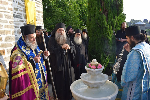 12122 - Φωτογραφίες από τον εορτασμό της Αναλήψεως του Κυρίου στην πανηγυρίζουσα Ιερά Μονή Εσφιγμένου Αγίου Όρους (6/6/2019) - Φωτογραφία 16