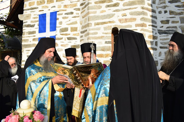 12122 - Φωτογραφίες από τον εορτασμό της Αναλήψεως του Κυρίου στην πανηγυρίζουσα Ιερά Μονή Εσφιγμένου Αγίου Όρους (6/6/2019) - Φωτογραφία 23
