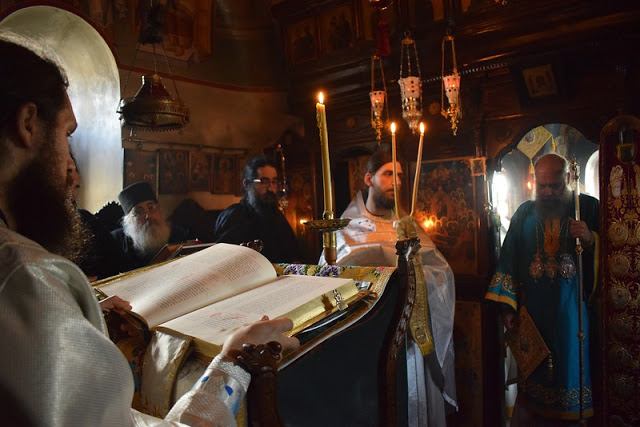 12122 - Φωτογραφίες από τον εορτασμό της Αναλήψεως του Κυρίου στην πανηγυρίζουσα Ιερά Μονή Εσφιγμένου Αγίου Όρους (6/6/2019) - Φωτογραφία 27
