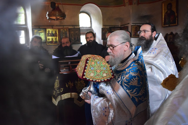 12122 - Φωτογραφίες από τον εορτασμό της Αναλήψεως του Κυρίου στην πανηγυρίζουσα Ιερά Μονή Εσφιγμένου Αγίου Όρους (6/6/2019) - Φωτογραφία 32