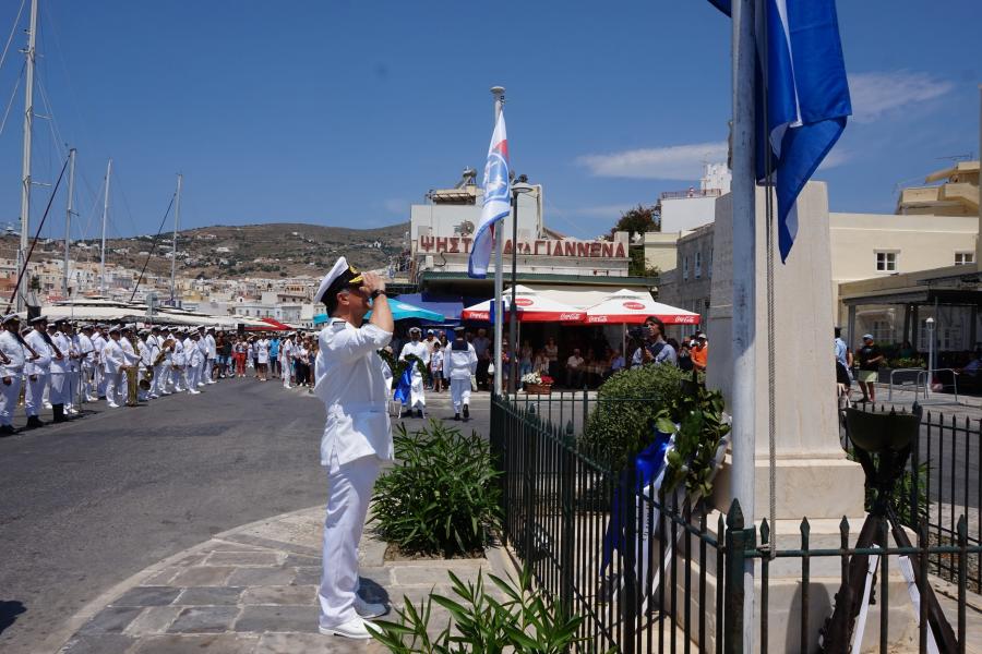 «Μέγα το της Θαλάσσης Κράτος»: Στη Σύρο ο ΥΕΘΑ – Όλες οι ΦΩΤΟ της εκδήλωσης - Φωτογραφία 9