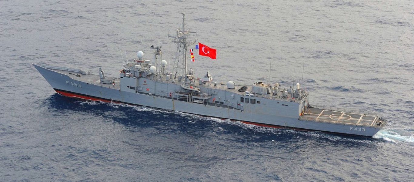 Τουρκικό πολεμικό σκάφος πέρασε έξω από την Κάλυμνο ανενόχλητο! - «Χαιρέτησε» και ελληνικό επιβατικό πλοίο! - Φωτογραφία 1