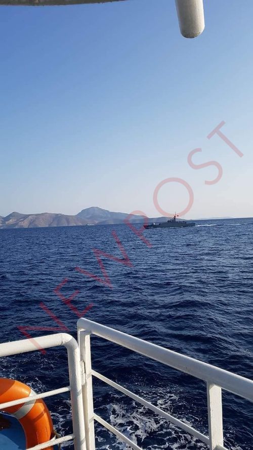 EKTAKTO: Τουρκική πρόκληση με πολεμικό πλοίο στην Κάλυμνο – Σε ύψιστο συναγερμό οι ΕΔ στο Αιγαίο - Φωτογραφία 2