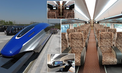 Η Κίνα ετοιμάζει maglev τρένο με ταχύτητα 600km/h - Φωτογραφία 1