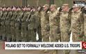 Η Μόσχα ανησυχεί για την ανάπτυξη επιπλέον αμερικανικών στρατευμάτων στην Πολωνία