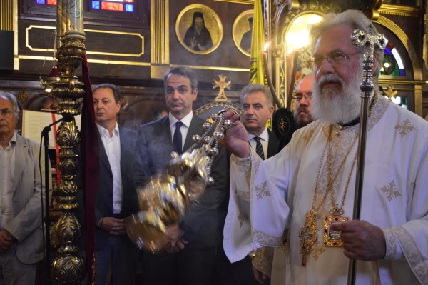 ΛΕΥΚΑΔΑ: Ο λαμπρός εορτασμός της Παναγίας Φανερωμένης παρουσία του προέδρου της ΝΔ Κυριάκου Μητσοτάκη -ΦΩΤΟ - Φωτογραφία 13