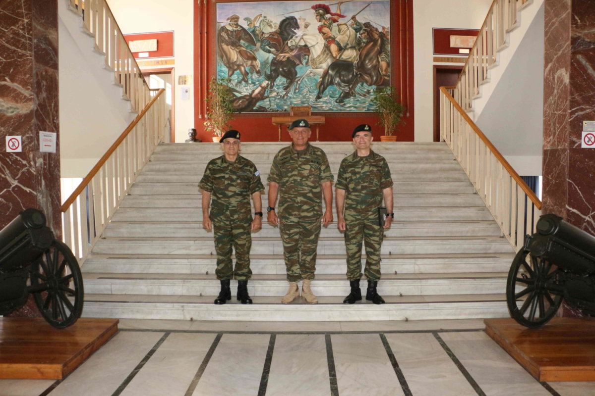 Επίσκεψη Διοικητή ΑΣΔΥΣ στην έδρα της 1ης Στρατιάς (ΦΩΤΟ) - Φωτογραφία 2