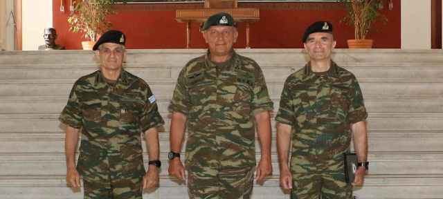 Οι Διοικητές ΑΣΔΥΣ και ΜΕΡΥΠ στην 1η Στρατιά - Φωτογραφία 1