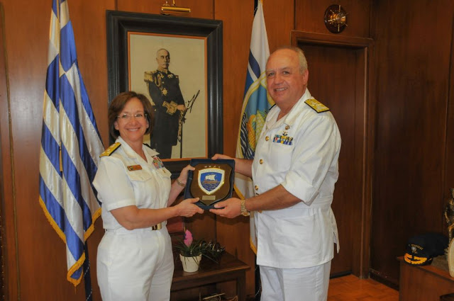 Επίσκεψη Διοικητού 6ου Στόλου Πολεμικού Ναυτικού Ηνωμένων Πολιτειών Αμερικής - Φωτογραφία 8