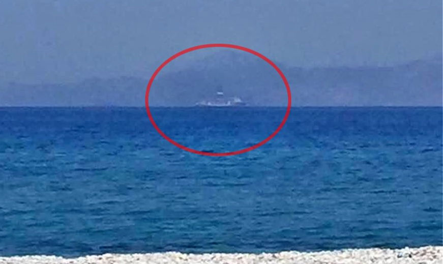 Δείτε το Γιαβούζ έξω από τη Ρόδο να πλέει προς Κύπρο (ΦΩΤΟ) - Φωτογραφία 1