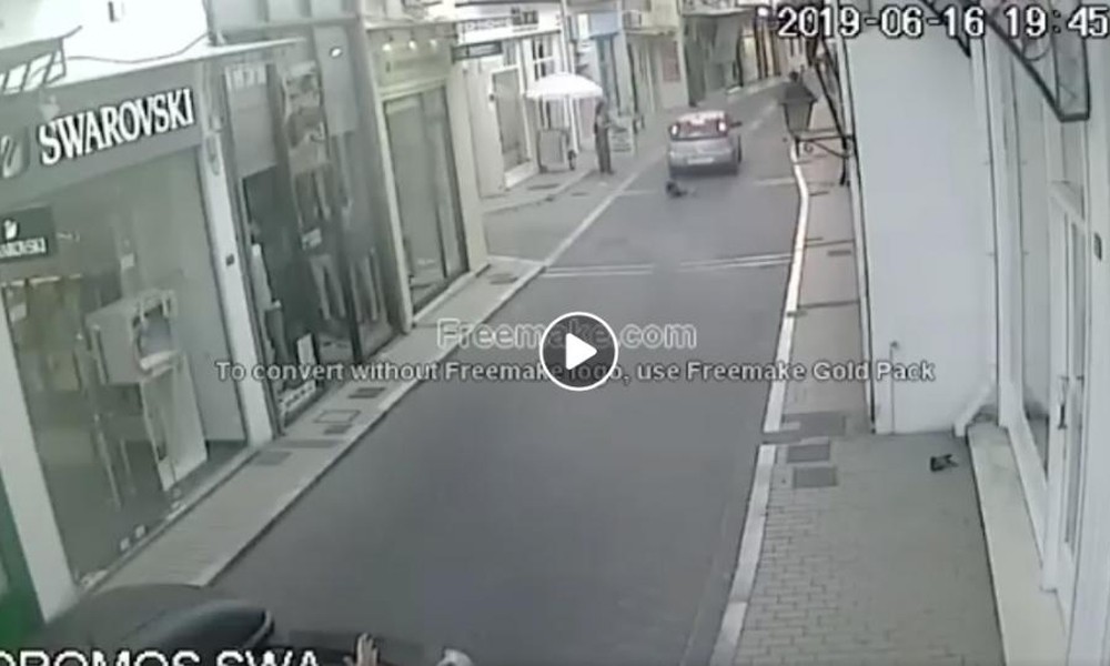 Μυτιλήνη: Ασυνείδητος παρασύρει σκύλο και βρίζει τους αυτόπτες μάρτυρες (video) - Φωτογραφία 1