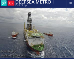 DEEPSEA METRO I (γνωστό ως YAVUZ) Δείτε Live το στίγμα του πλοίου - Φωτογραφία 1