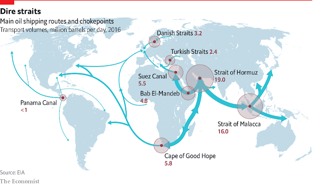 Economist: Γιατί τα στενά του Hormuz έχουν τόσο μεγάλο στρατηγικό ενδιαφέρον για τις ΗΠΑ; - Φωτογραφία 1