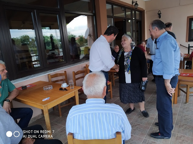 Οι επισκέψεις της Δευτέρας (24-6) του υπ. βουλευτή Γρεβενών Θανάση Σταυρόπουλου - Φωτογραφία 2