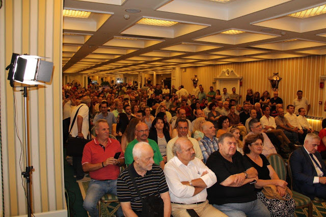 Σε κατάμεστη αίθουσα η προεκλογική ομιλία του ΘΑΝΟΥ ΜΩΡΑΪΤΗ στους ετεροδημότες της Αθήνας -ΦΩΤΟ - Φωτογραφία 64
