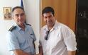 Επίσκεψη του υπ. βουλευτή Γρεβενών της Ν.Δ. Θανάση Σταυρόπουλου στο Αστυνομικό Μέγαρο