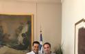 Με τον δήμαρχο Αγρινίου, Γιώργο Παπαναστασίου, συναντήθηκε ο υποψήφιος βουλευτής Αιτωλοακαρνανίας με την Νέα Δημοκρατία, Θανάσης Παπαθανάσης. - Φωτογραφία 2