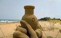Εντυπωσιακά έργα από... άμμο στην παραλία της Αμμουδάρας - Φωτογραφία 4