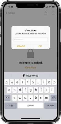 Πώς να ορίσετε έναν κωδικό πρόσβασης για τις Σημειώσεις στο iOS - Φωτογραφία 4
