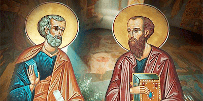 Πέτρου και Παύλου: Το Ευαγγελικό Ανάγνωσμα των πρωτοκορυφαίων Αποστόλων - Φωτογραφία 1