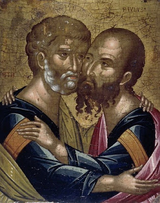 Οι Πρωτοκορυφαίοι Απόστολοι Πέτρος και Παύλος - Φωτογραφία 1