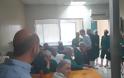 Eπίσκεψη του Κώστα Καραγκούνη στην επιχείρηση Ανδρομέδα στην Βόνιτσα.