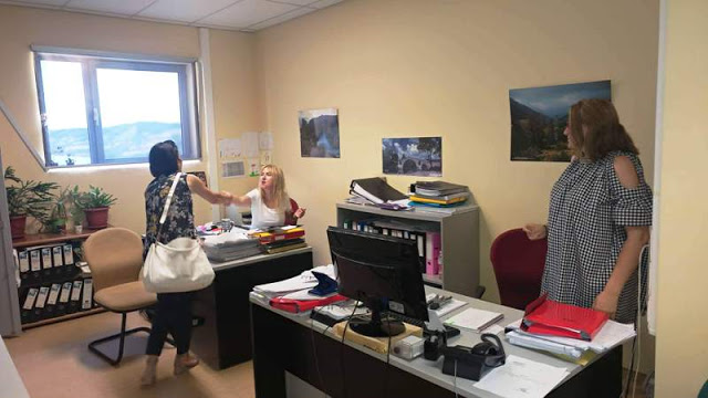 Η  υποψήφια βουλευτής της Νέας Δημοκρατίας Λαμπρινή  Κόγιου - Χατζηζήση  επισκέφτηκε το Γενικό Νοσοκομείο Γρεβενών (εικόνες) - Φωτογραφία 5