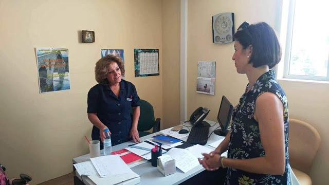 Η  υποψήφια βουλευτής της Νέας Δημοκρατίας Λαμπρινή  Κόγιου - Χατζηζήση  επισκέφτηκε το Γενικό Νοσοκομείο Γρεβενών (εικόνες) - Φωτογραφία 6