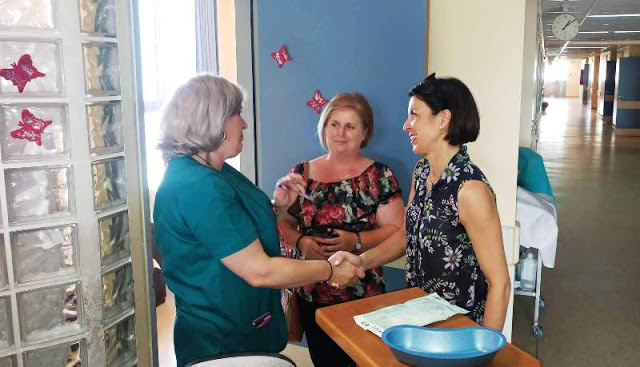 Η  υποψήφια βουλευτής της Νέας Δημοκρατίας Λαμπρινή  Κόγιου - Χατζηζήση  επισκέφτηκε το Γενικό Νοσοκομείο Γρεβενών (εικόνες) - Φωτογραφία 8