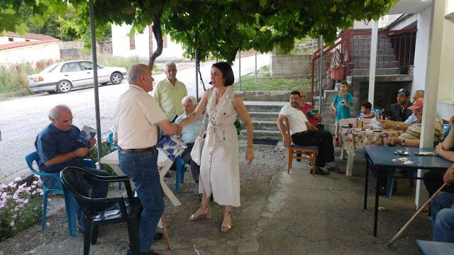 Συνεχίζει την προεκλογική της περιοδεία η υποψήφια βουλευτής της Νέας Δημοκρατίας  Λαμπρινή  Κόγιου -Χατζηζήση σε χωριά του νομού Γρεβενών (εικόνες) - Φωτογραφία 10