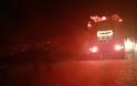 Φωτιά χτες βράδυ στην Αλυζία (στον δρόμο Μύτικα - Αστακός) - Φωτογραφία 3