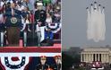 «Ρωμαϊκή» παρέλαση από τον Τραμπ για την 4η Ιουλίου: «Χαίρε Αμερική» το μήνυμά του - Φωτογραφία 1