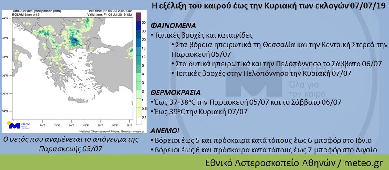 Καιρός: «Βράζει» όλη η Ελλάδα - Πότε υποχωρεί ο καύσωνας - Πού θα βρέξει - Φωτογραφία 2