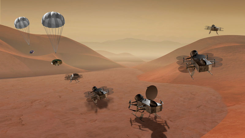 Dragonfly: Αποστολή στον Τιτάνα, τον μεγαλύτερο δορυφόρο του Κρόνου, το 2026! - Φωτογραφία 1