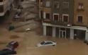 Εικόνες καταστροφής στην Ισπανία - Ένας νεκρός από τις πλημμύρες - Φωτογραφία 3